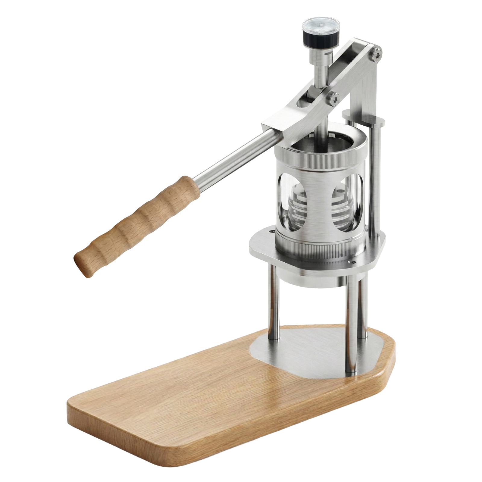 Aleman Portable Hand-pumped lever espresso machine | Control the pressure as you wish.