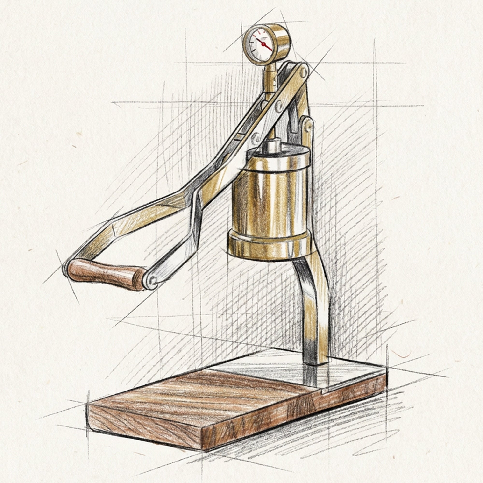 Aleman 2 Manual Lever Espresso Machine | PID Temp Control & 58mm Pro Group