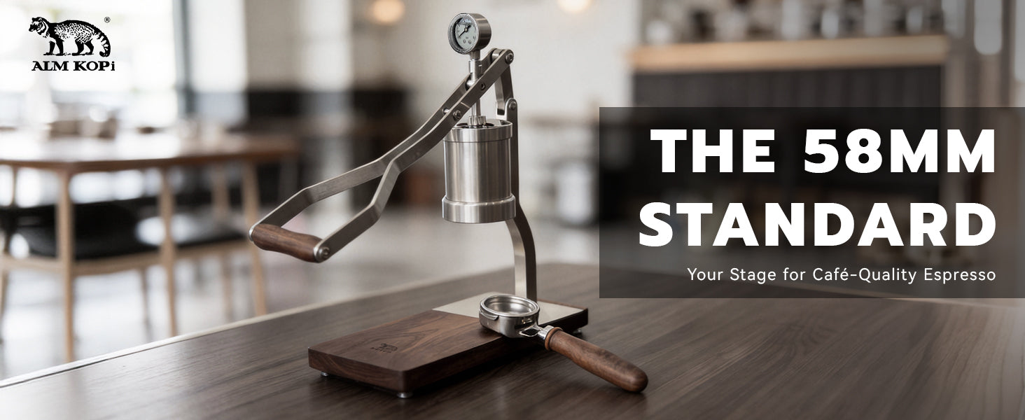 The 58mm Standard: Why We Built the Aleman 2S Around Professional Extraction