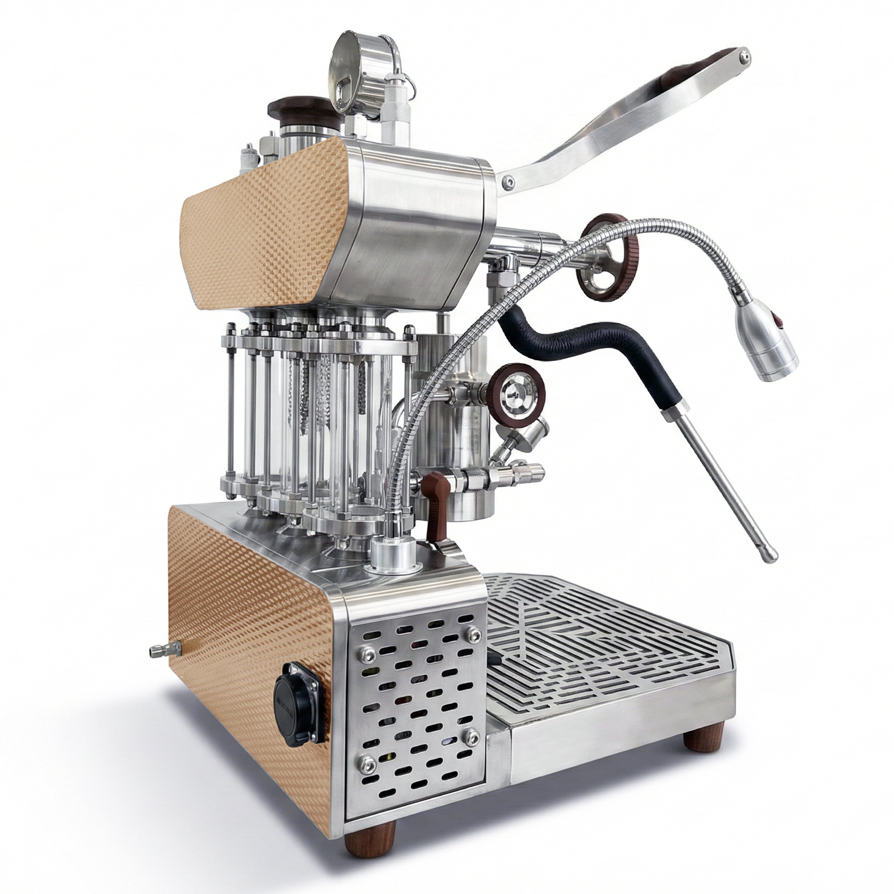 Aleman 6S Flagship Dual Boiler Lever Machine | Saturated Group Head Technology