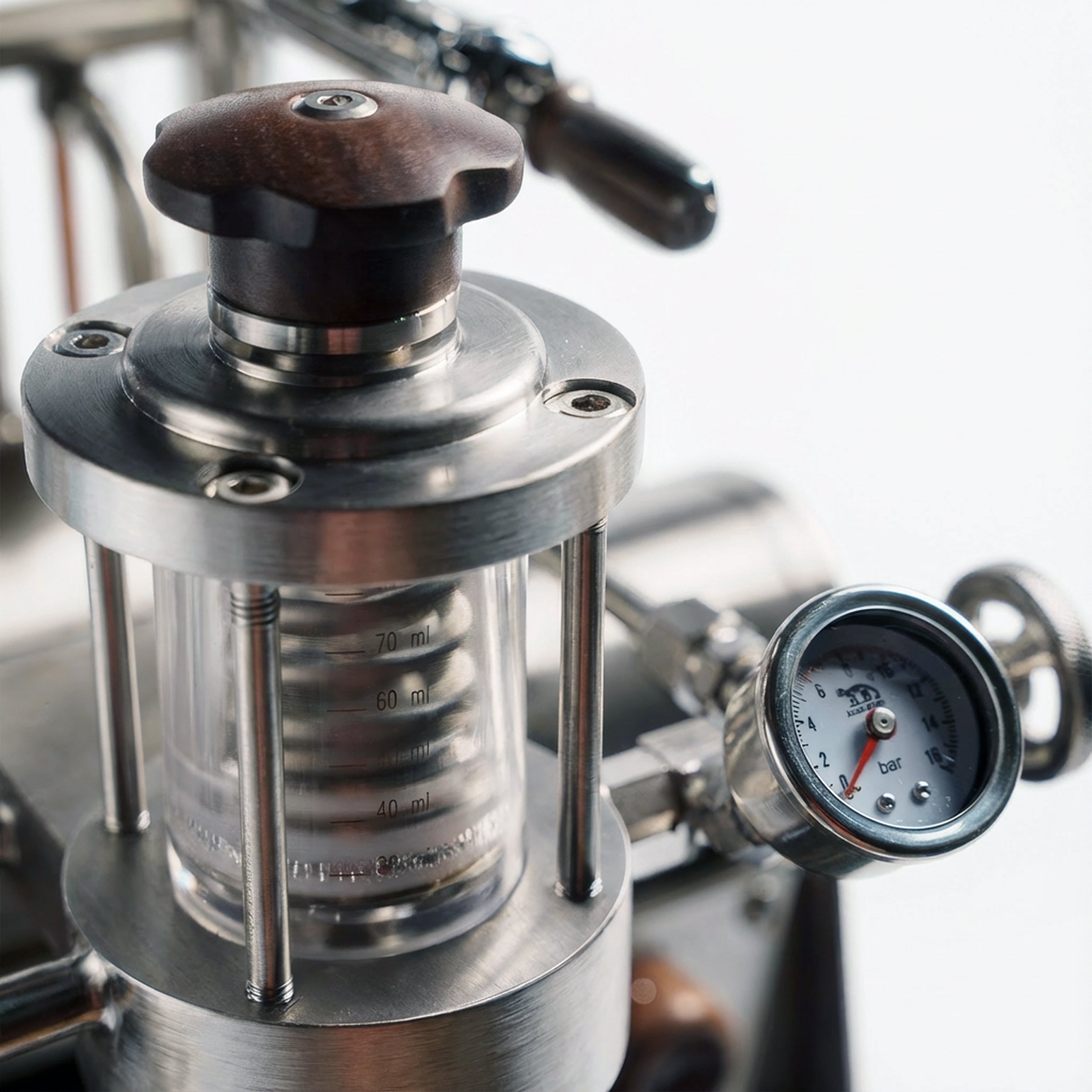 Aleman 7P Commercial Semi-Auto Espresso Machine | Gear Pump & App Profiling