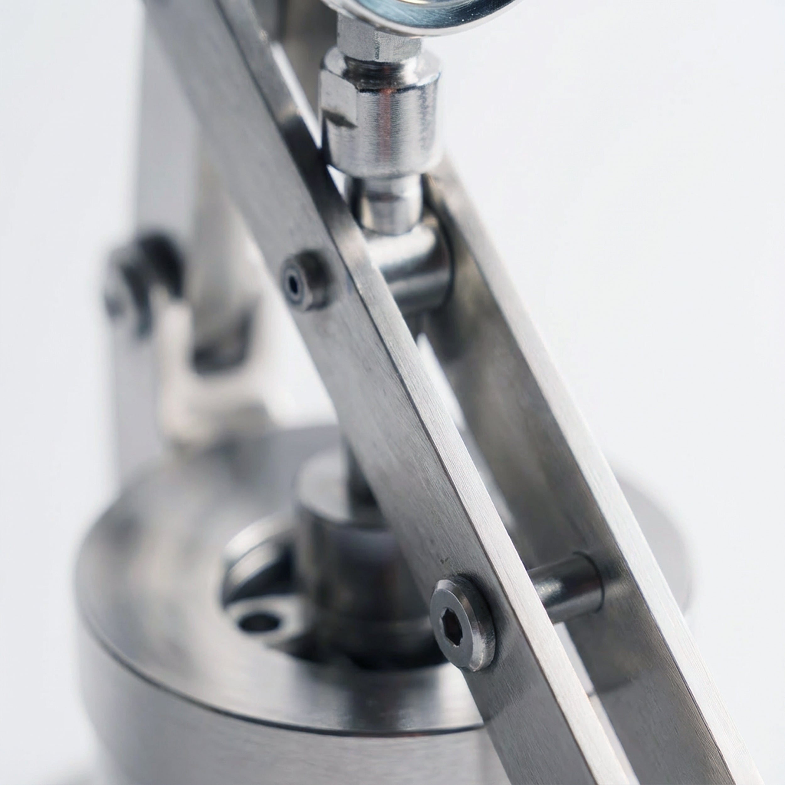 Aleman 2P Manual Lever Espresso Machine | Stainless Steel Base & Drip Tray