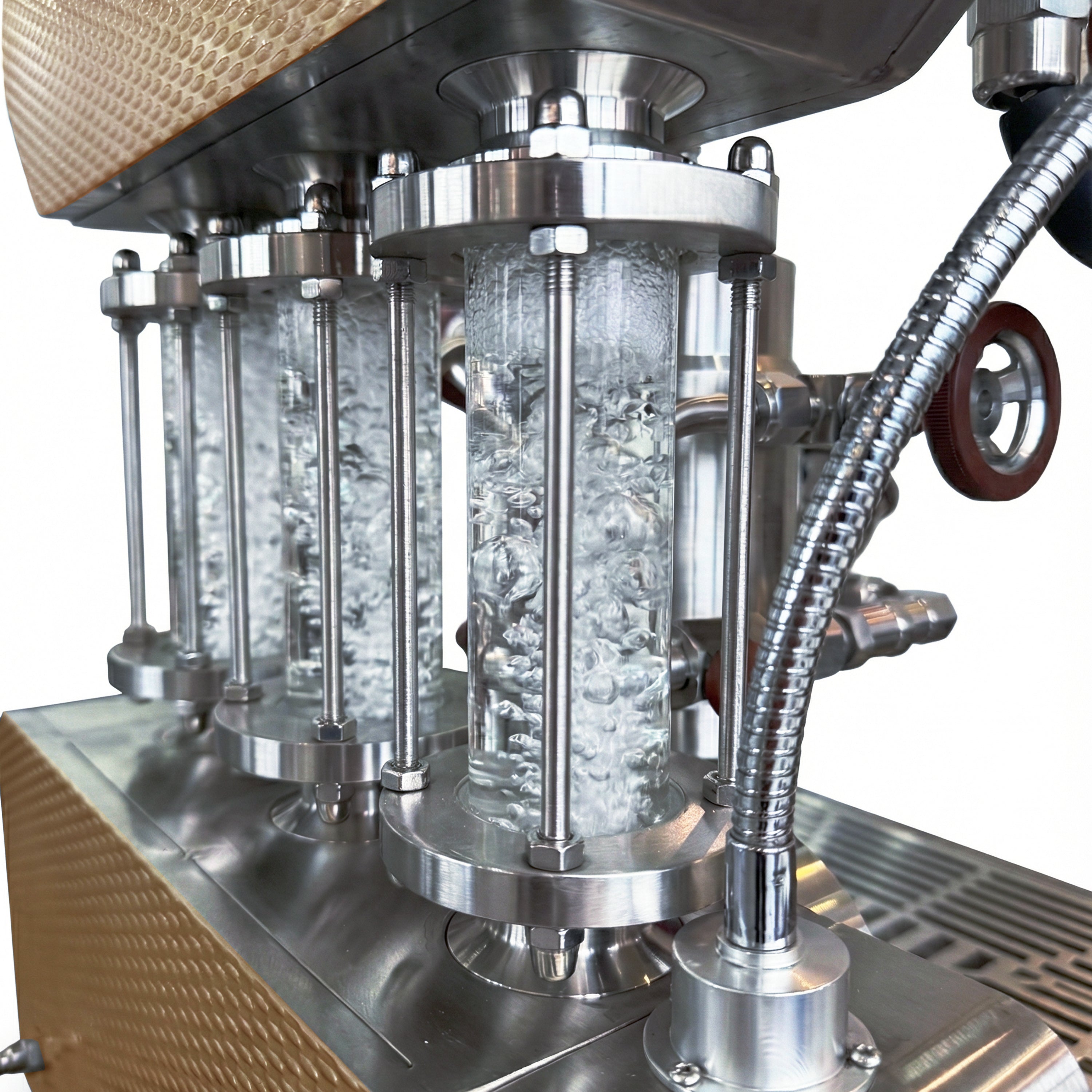 Aleman 6S Flagship Dual Boiler Lever Machine | Saturated Group Head Technology