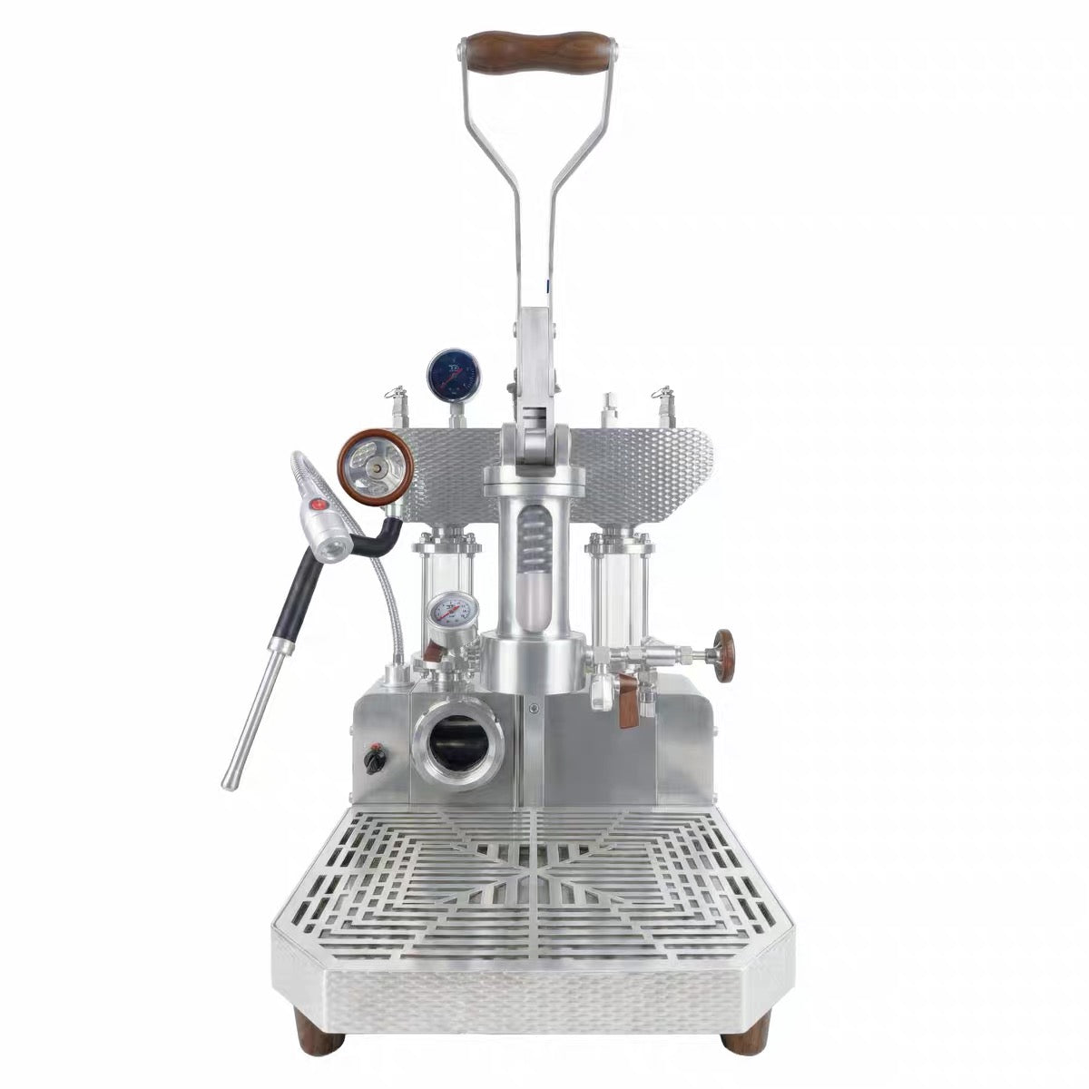 Aleman Zxs-Espresso-6P Manual Variable Pressure, Commercial & Home Coffee Machine with Steam Wand
